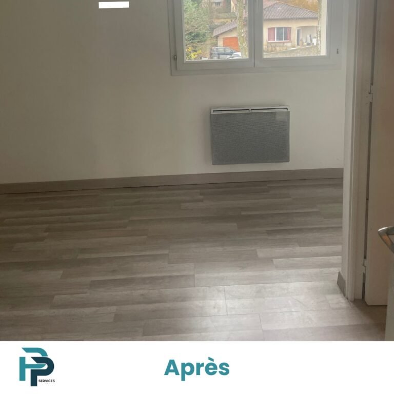 après nettoyage particulier